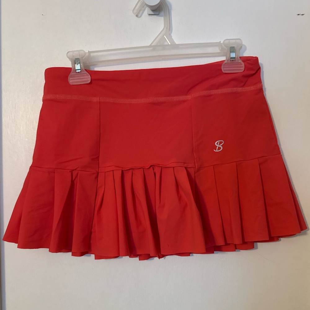 Sofibella Vibrant Red Skort Size Small - image 1